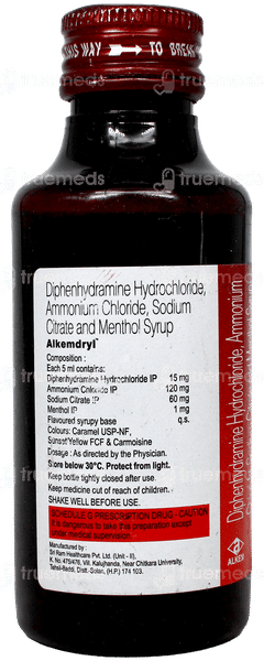 Alkemdryl Expectorant 100Ml